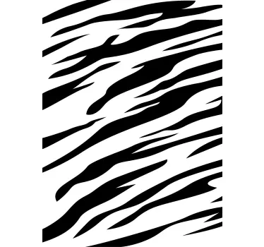 Rohkeat punaiset raidat t-paita - Tenstickers