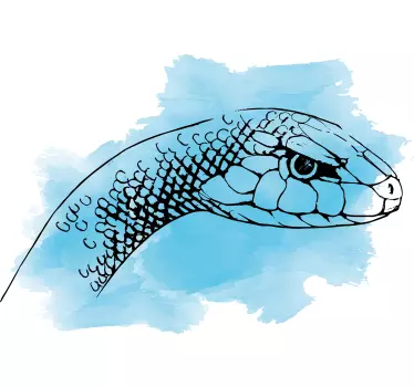 Käärmeenkäpäläkuvio t-paita - Tenstickers