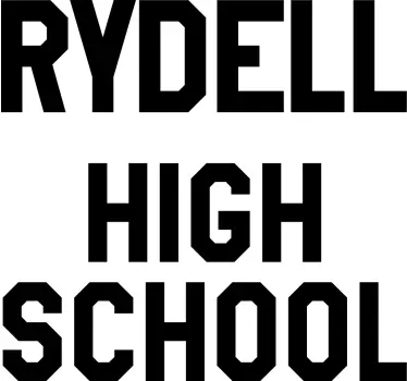 Rydell high henki t-paita - Tenstickers