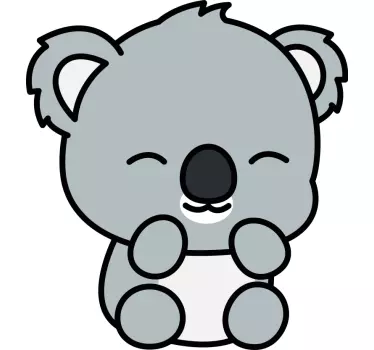 Suloinen koalakarhun t-paita - Tenstickers