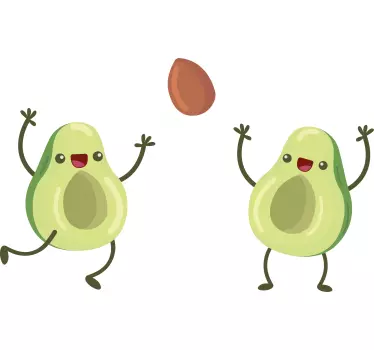 Avokadon pelaaminen paita lapselle - Tenstickers