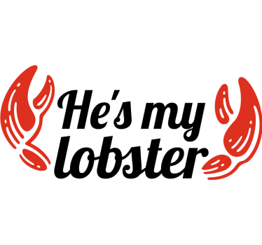 Lobster-teemaiset parin t-paidat - Tenstickers