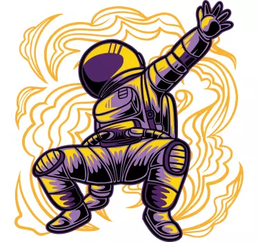 Hip hop t-paita - Tenstickers