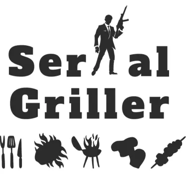 Sarja grilli t-paita - Tenstickers