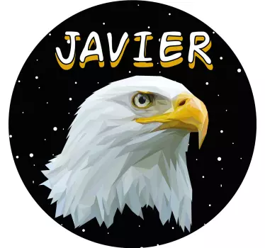Javierin kotkanpää t-paita - Tenstickers