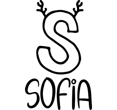 Sofia sarvipäät vauvalle t-paita - Tenstickers