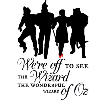 Oz magician song t-paita - Tenstickers