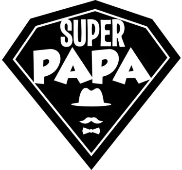 Super isä paita isänpäivälle - Tenstickers