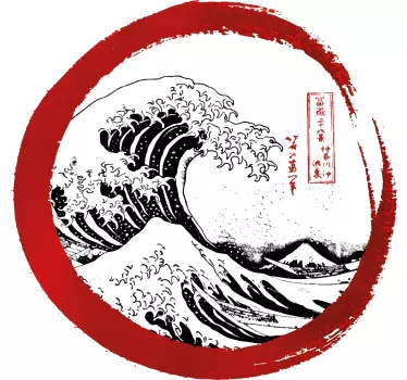 Kanagawa-t-paidan suuri aalto - Tenstickers