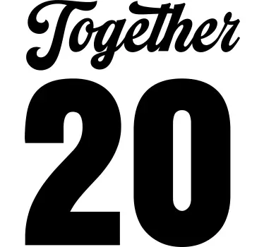 Yhdessä tapauksesta lähtien Couple Hoodies - Tenstickers