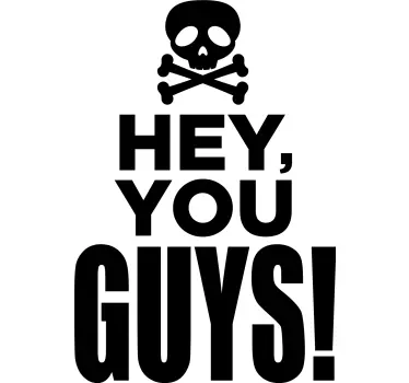 hey you guys t-paita - Tenstickers