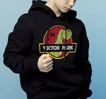 Jurassic park dinosaurus lasten t-paita nimeltä - Tenstickers
