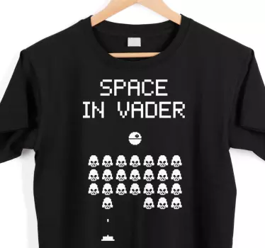 Avaruus vaatteessa t-paita - Tenstickers