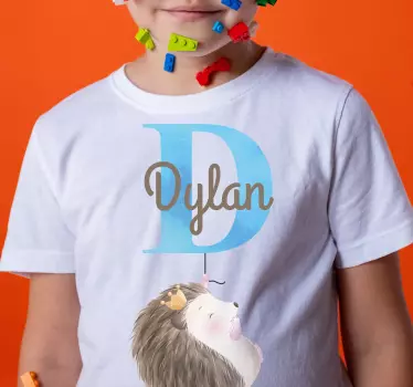 Dylan siililakkinen vauvalle t-paita - Tenstickers