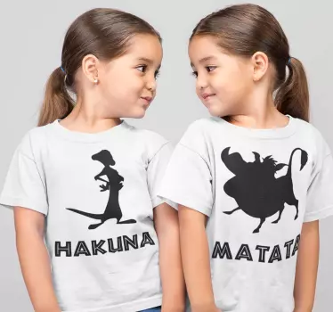 Hakuna matata lasten t-paita - Tenstickers