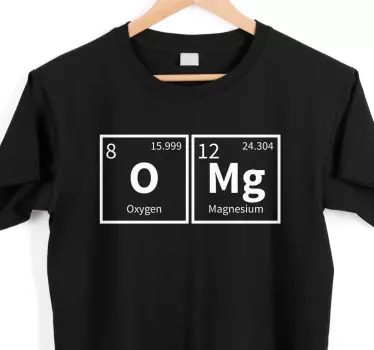 Happi magnesium elementit t-paita - Tenstickers