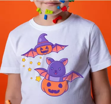 Hauskat hahmot t-paita halloweeniksi - Tenstickers