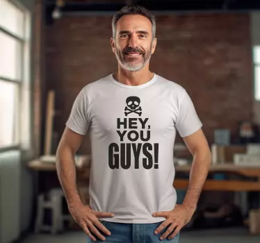 hey you guys t-paita - Tenstickers