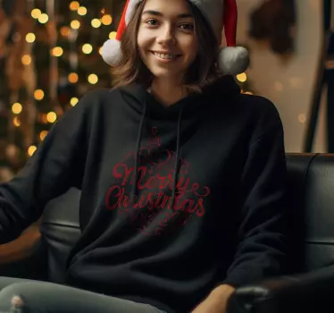 Joulukoriste Merry Christmas jouluhupparit - Tenstickers