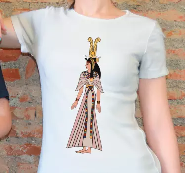 Muinaisen egyptin kuningattaren t-paita - Tenstickers