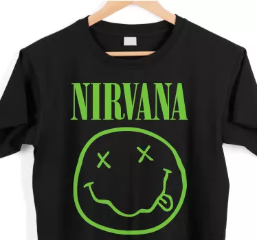 Nirvana logo t-paita - Tenstickers