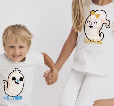 Pieniä haamuja paita halloween - Tenstickers