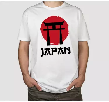 Piirretty japanilainen t-paita - Tenstickers