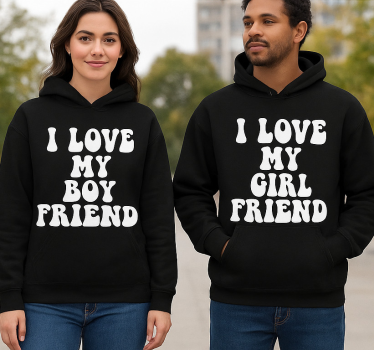 Rakastan pariani huppari - Tenstickers