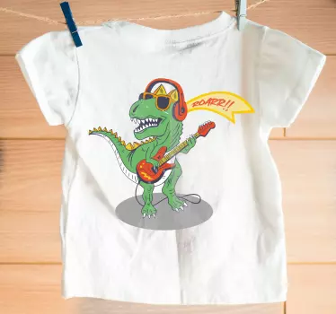 Rock and roll t rex paita lapselle - Tenstickers