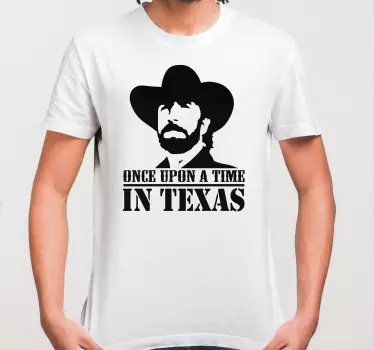 Rohkea cowboy-ilmaisu t-paita - Tenstickers