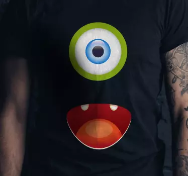 Sarjakuvakasvojen t-paita - Tenstickers