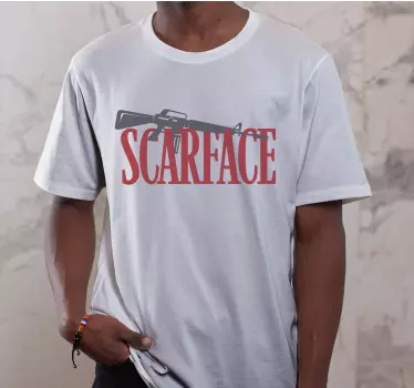 Scarface graafinen t-paita - Tenstickers