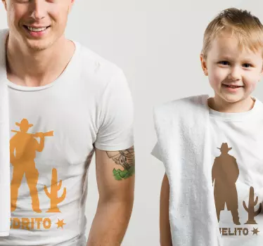 Seikkailunhaluinen kaksikko t-paita - Tenstickers