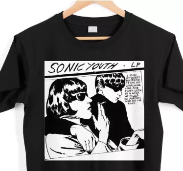 Sonic youth vintage t-paita - Tenstickers