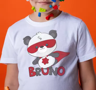 Superpanda paita lapselle - Tenstickers