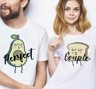 Täydellinen avokado pari t-paita - Tenstickers