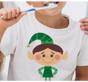 Tontun asu joulu t-paita - Tenstickers