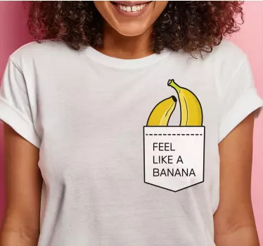 Tunne itsesi banaaniksi t-paita - Tenstickers