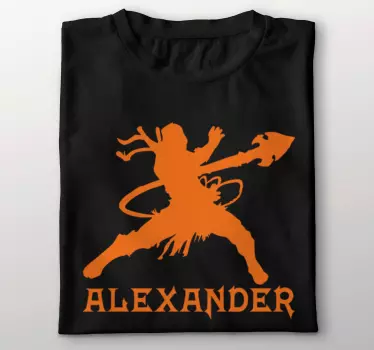 Väri personalizado camiseta ninja paita lapselle - Tenstickers