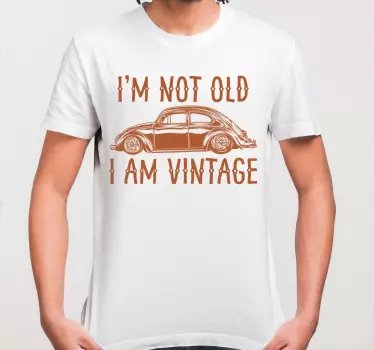 Vintageautovitsit t-paita - Tenstickers