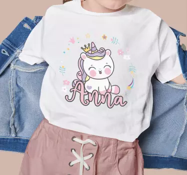 Yksisarvinen bebé lindo paita lapselle - Tenstickers