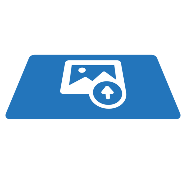 Henkilökohtainen kuva nimi vinyylimatto - Tenstickers