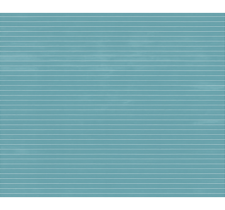 Vaakaraitojen suunnittelu sininen vinyylimatto - Tenstickers