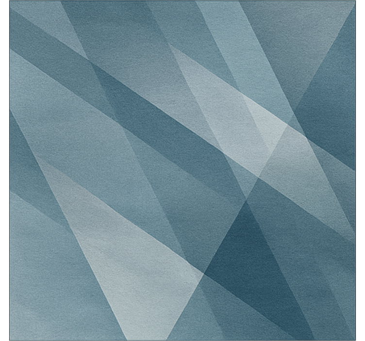 Abstrakti geometrinen liukuväri ruokasalin vinyylimatto - Tenstickers