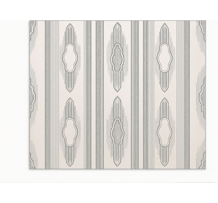 Monimutkainen etninen geometria ruokasalin vinyylimatto - Tenstickers