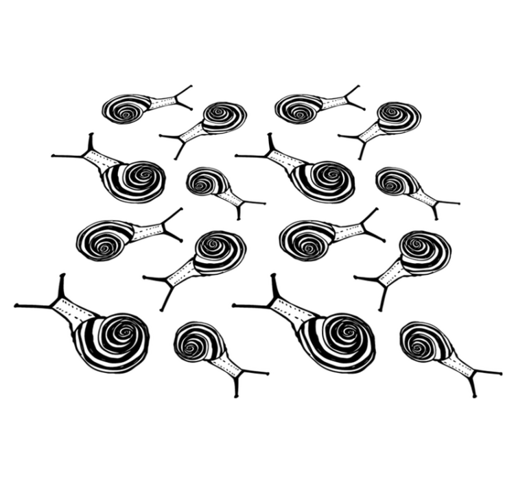 Etanat pakkaus eläin vinyylimatto - Tenstickers