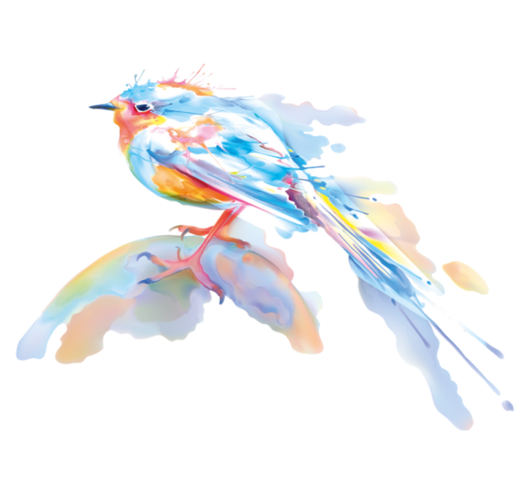 Lintuvesi eläinvinyylimatto - Tenstickers