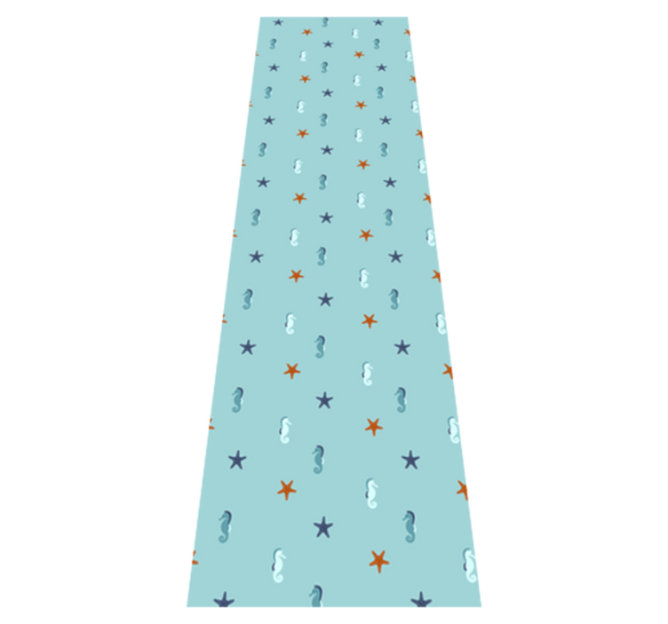 Meriteema eläinvinyylimatto - Tenstickers