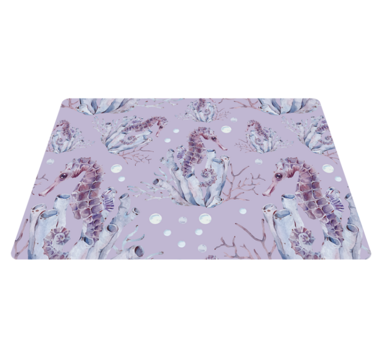 Vesivärihevosivinyylimatto - Tenstickers