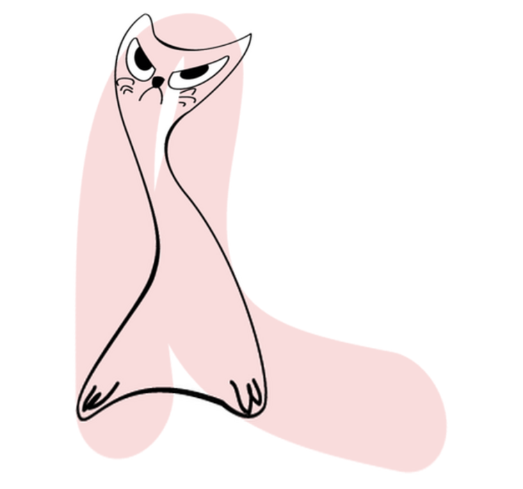 Vihaisen varjon eläin vinyylimatto - Tenstickers